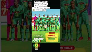 𝙅𝙊𝙐𝙍 𝘿𝙀 𝙈𝘼𝙏𝘾𝙃  Senegal vs Guinée Bissau match de demifinale du tournoi UFOAA A U17 [upl. by Aicilra]