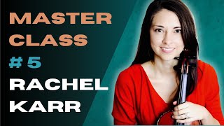 Rachel Karr Masterclass  Seitz Bach Vivaldi 4 Seasons [upl. by Marlin]