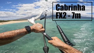 Cabrinha FX2 7m Session in Maui [upl. by Ketty]