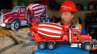 Concrete Mixing Trucks are Awesome  Cement Truck for Kids [upl. by Notgnihsaw970]