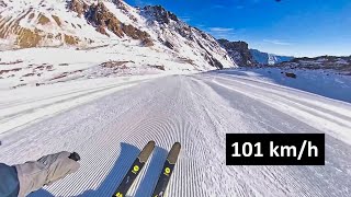 Pejo 3000  1600m vertical in 650 min  max speed 101kmh 🚀  cały przejazd [upl. by Idyh]