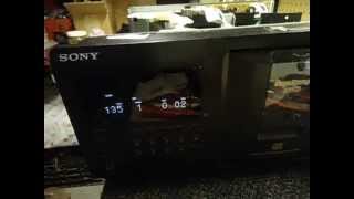 Sony CDPCX300 Mega Storage 300 Disc CD Player [upl. by Aisyat820]