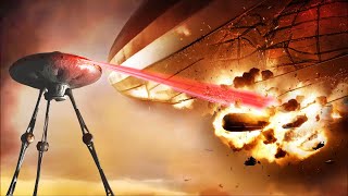 War Of The Worlds Explained Tripod Vs Zeppelin  Unmade Harryhausen Film Scene [upl. by Esirahc]