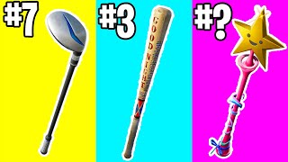 7 BEST Pickaxes for 0 Input Delay in Fortnite Chapter 3 Season 4 SECRET Pickaxe [upl. by Zeke]