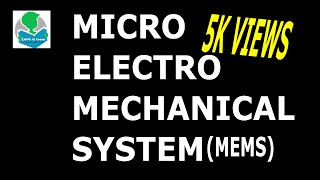 What is MEMS MicroElectro Mechanical System [upl. by Trahern]