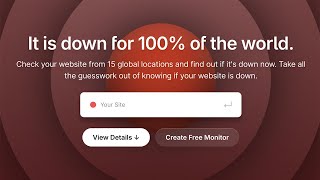 Is Your Website Down for Everyone or Just You Find Out Now [upl. by Aititil266]