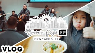 Fishermens Project NYC 20 Vlog  Worship amp Good Eats [upl. by Eiral]