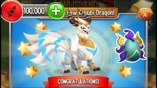 Dragon City  Kyuubi Dragon Oni Island  Completed 2017 [upl. by Idelia]