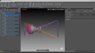 Raytracing Auto Sequence  Optical Design Software Quadoa Optical CAD [upl. by Viafore706]