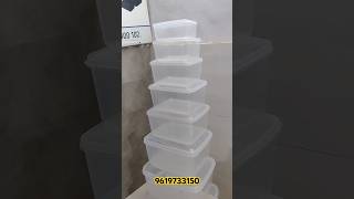 STORAGE CONTAINERS IN BEST PRICEPLASTIC WHOLESALE IN MUMBAI 9619733150 [upl. by Leverick2]