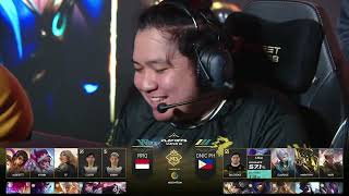 ONIC PH Vs RRQ HOSHI GAME 2  M3 MLBB World Championship 2021  Playoffs Day 5  Singapore [upl. by Eniowtna]