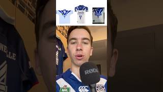 NRL Bulldogs Home 2025 Jersey [upl. by Shiff]