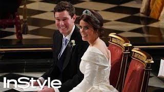 Princess Eugenie And Jack Brooksbank Wedding Highlights  British Royals  InStyle [upl. by Prudie683]