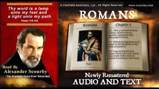 45  Book of Romans  Read by Alexander Scourby  AUDIO amp TEXT  FREE on YouTube  GOD IS LOVE [upl. by Esilehc]