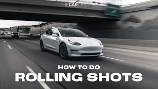 How to do ROLLING SHOTS  Best PRACTICES TIPS and SETTINGS and HOW TO SHOOT ON YOUR OWN [upl. by Jojo]