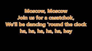 Dschinghis Khan Moskau English Version With Lyrics [upl. by Cope646]