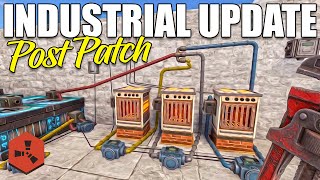 How to hook up Electric Furnace and Automatic Storage  Rust Industrial Update Post Patch [upl. by Henry]