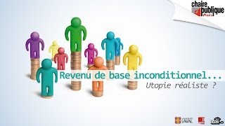 Conférence Chaire publique AELIES  Revenu de base inconditionnel [upl. by Yousuf]