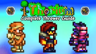 COMPLETE Thorium Thrower Progression Guide Terraria 14 [upl. by Ishii]