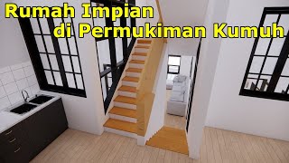 Rumah Split Level Dalam Gang Impian Banyak Orang [upl. by Ninel]