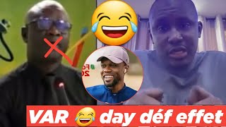 Wouy 😂 Aliou Sow après le VAR 🤣 aka mana fèn néna Ousmane Sonko nañ ko VAR ndakh [upl. by Demeter418]