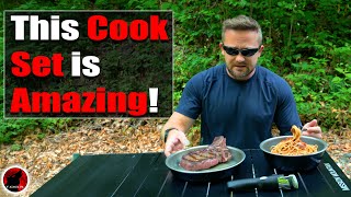 Heavy Duty amp Inexpensive  Overland Perfect  SHINEURI Camping Cook Set Review [upl. by Sadirah712]