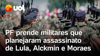 Kids pretos tinham plano para matar Lula Moraes e Alckmin diz PF que prende militares suspeitos [upl. by Wilburn]