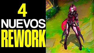 4 REWORKS CONFIRMADOS 2024  League of Legends [upl. by Pillsbury]