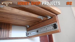 Secret Drawer Locking Mechanism And Hookless Key Storage  How To [upl. by Portugal]