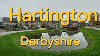 Hartington Village Derbyshire England UK  Walk Around Tour [upl. by Nonnahs]