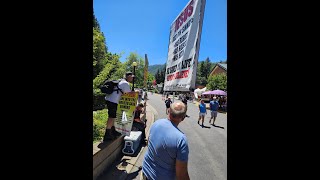 Ashland Oregon Fourth of July Gospel Outreach [upl. by Ledoux324]