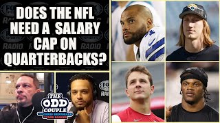 NFL Owners Reportedly Looking Into Quarterback Salary Cap  THE ODD COUPLE [upl. by Yorel513]