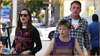 Ben Affleck and Jennifer Garner Reunite to Support Son Amid JLo Marriage Rumors [upl. by Odawa]