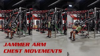 JAMMER ARMS  CHEST MOVEMENTS  SORINEX JAMMER ARMS [upl. by Neelik]