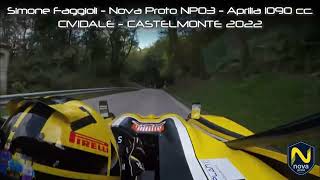 Simone Faggioli Onboard  Cividale Castelmonte 2022 [upl. by Ained]