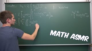 Study With Me Math ASMR for the Sophisticated Analytic Number Theorist Chalkboard Chalk Writing [upl. by Genvieve]