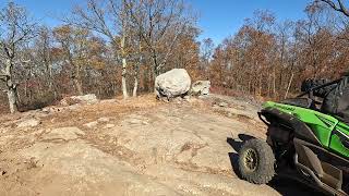 Kawasaki KRX1000 Honda Talon 1000r New Jersey Trail Ride Fall Dusty Rocks No Mud [upl. by Craven685]