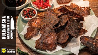 Beef jerky – sušené hovězí maso  Roman Paulus  Kulinářská Akademie Lidlu [upl. by Peterec]