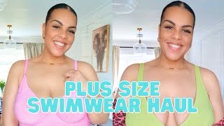 PLUS SIZE SUMMER SWIMWEAR TRY ON HAUL  BERLOOK SWIMWEAR [upl. by Lytle]