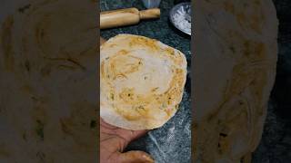 Crispy Pyaj ka Laccha Paratha  Delicious IndianStyle Multilayered Paratha Recipe shorts paratha [upl. by Bunder]