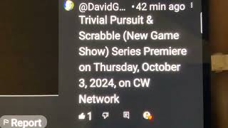 TRIVIAL PURSUIT SCRABBLE NEW GAME SHOW PREMIERE THURSDAY OCTOBER 3 2024 ON CW NETWORK🏆🙏👍 [upl. by Baudelaire]