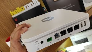 Jio Giga Fiber FTTH Broadband Review with Pros amp Cons [upl. by Euqinobe]