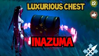 Inazuma Luxurious Chest In Mosoujin Gorge Genshin Impact [upl. by Relyt]