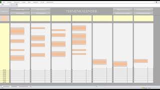 Terminplaner Terminkalender Terminbuch Planungssoftware [upl. by Tullus]