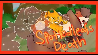 SPOTTEDLEAFS DEATH  Warrior cats animation [upl. by Oirifrop866]