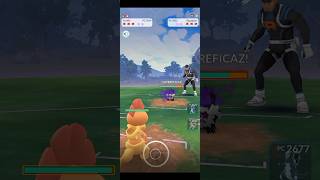 💥Derrontando a Líder Cliff en Pokémon Go💥 PokemonGo pokémon shorts [upl. by Adnahs]