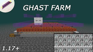 Ghast Farm  116 amp 117  Minecraft Java Edition [upl. by Ogires]