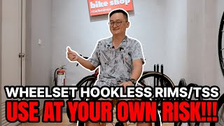 Wheelset Hookless RimsTSS  USE AT YOUR OWN RISK [upl. by Evalyn]