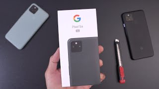 Google Pixel 5a 5G  Unboxing [upl. by Afrika]