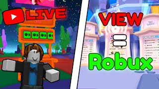 DONATING ROBUX TO EVERYONE LIVE 😱 [upl. by Service942]